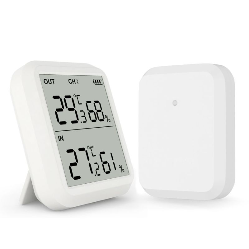 Digitales Thermometer Innen/Außen mit LCD-Display °C/°F | Hirschmann GmbH