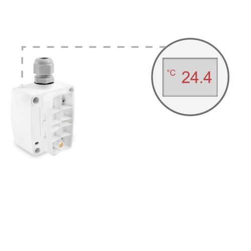 Rohranlegetemperaturfühler (0‑10V/4‑20mA)