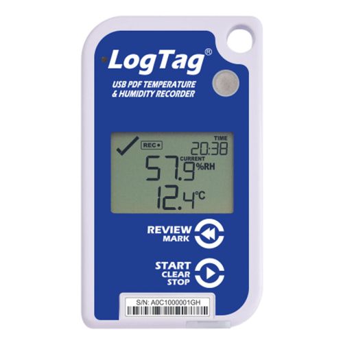 LogTag® DL-UHADO-16 - Mehrweg Datenlogger für Temperatur und Feuchte